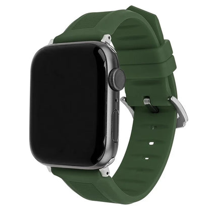 For Apple Watch Ultra 2 Ultra 49mm / Series 9 8 7 45mm / 6 5 4 SE (2022) SE (2023) SE 44mm / 3 2 1 42mm Watch Strap Silicone Band