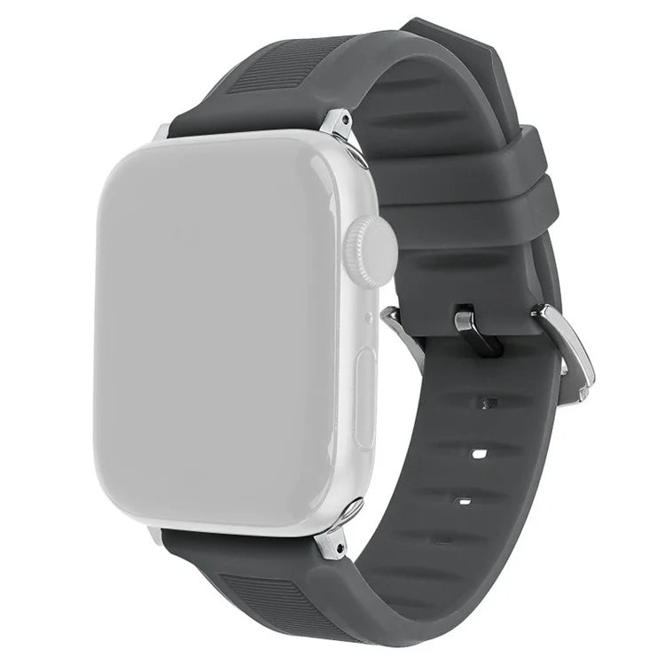 For Apple Watch Ultra 2 Ultra 49mm / Series 9 8 7 45mm / 6 5 4 SE (2022) SE (2023) SE 44mm / 3 2 1 42mm Watch Strap Silicone Band