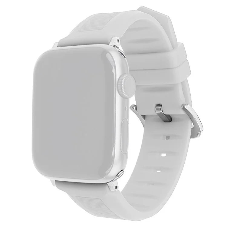 For Apple Watch Ultra 2 Ultra 49mm / Series 9 8 7 45mm / 6 5 4 SE (2022) SE (2023) SE 44mm / 3 2 1 42mm Watch Strap Silicone Band