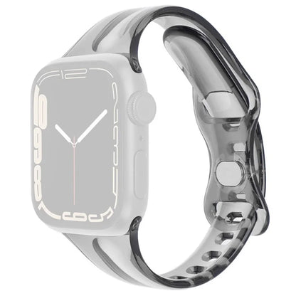 For Apple Watch Series 9 8 7 41mm / 6 5 4 SE (2022) SE (2023) SE 40mm / 3 2 1 38mm Watch Band TPU Adjustable Strap