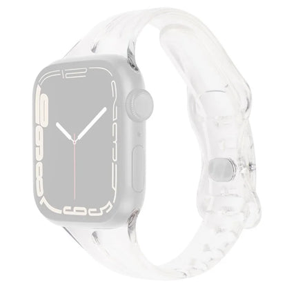 For Apple Watch Series 9 8 7 41mm / 6 5 4 SE (2022) SE (2023) SE 40mm / 3 2 1 38mm Watch Band TPU Adjustable Strap