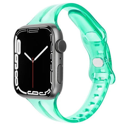 For Apple Watch Series 9 8 7 41mm / 6 5 4 SE (2022) SE (2023) SE 40mm / 3 2 1 38mm Watch Band TPU Adjustable Strap