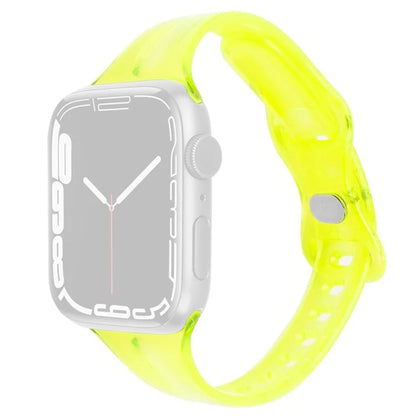 For Apple Watch Series 9 8 7 41mm / 6 5 4 SE (2022) SE (2023) SE 40mm / 3 2 1 38mm Watch Band TPU Adjustable Strap