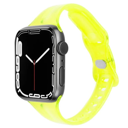 For Apple Watch Series 9 8 7 41mm / 6 5 4 SE (2022) SE (2023) SE 40mm / 3 2 1 38mm Watch Band TPU Adjustable Strap