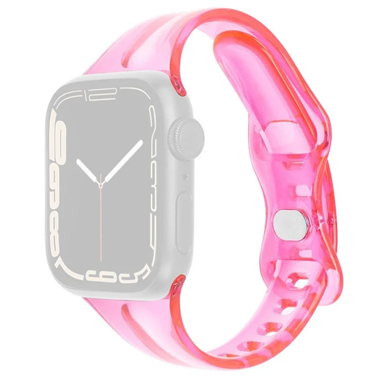For Apple Watch Ultra 2 Ultra 49mm / Series 9 8 7 45mm / 6 5 4 SE (2022) SE (2023) SE 44mm / 3 2 1 42mm TPU Watch Strap