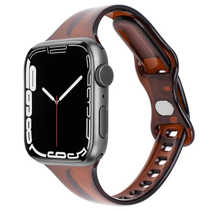 For Apple Watch Ultra 2 Ultra 49mm / Series 9 8 7 45mm / 6 5 4 SE (2022) SE (2023) SE 44mm / 3 2 1 42mm TPU Watch Strap