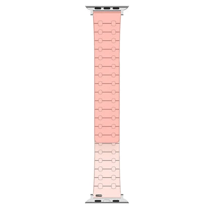 For Apple Watch Ultra 2 Ultra 49mm  /  9 8 7 45mm  /  6 5 4 SE (2023) SE (2022) SE 44mm  /  3 2 1 42mm Silicone Magnetic Band Strap