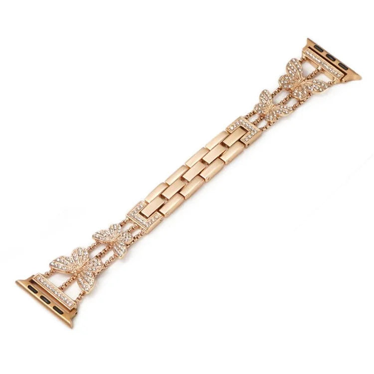 Metal Watch Strap for Apple Watch Ultra 2 Ultra 49mm / Series 9 8 7 45mm / 6 5 4 SE (2022) SE (2023) SE 44mm / 3 2 1 42mm Replacement Band