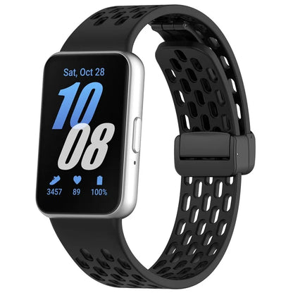 Wrist Band for Samsung Galaxy Fit3 R930 Magnetic Silicone Smartwatch Bracelet Strap