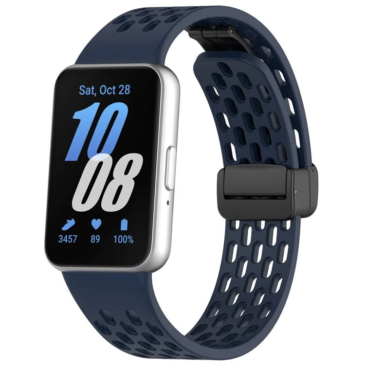 Wrist Band for Samsung Galaxy Fit3 R930 Magnetic Silicone Smartwatch Bracelet Strap