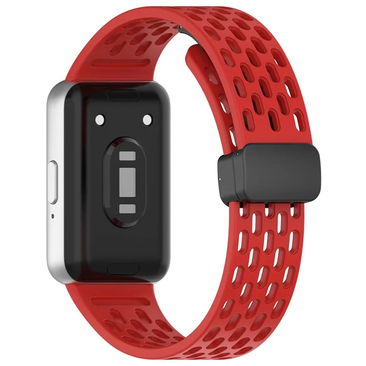 Wrist Band for Samsung Galaxy Fit3 R930 Magnetic Silicone Smartwatch Bracelet Strap