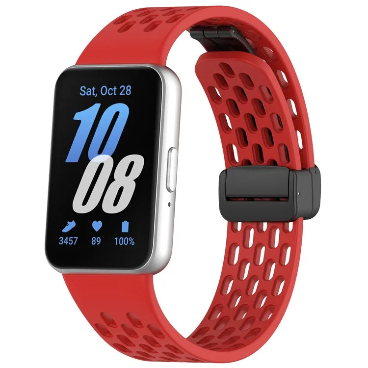 Wrist Band for Samsung Galaxy Fit3 R930 Magnetic Silicone Smartwatch Bracelet Strap