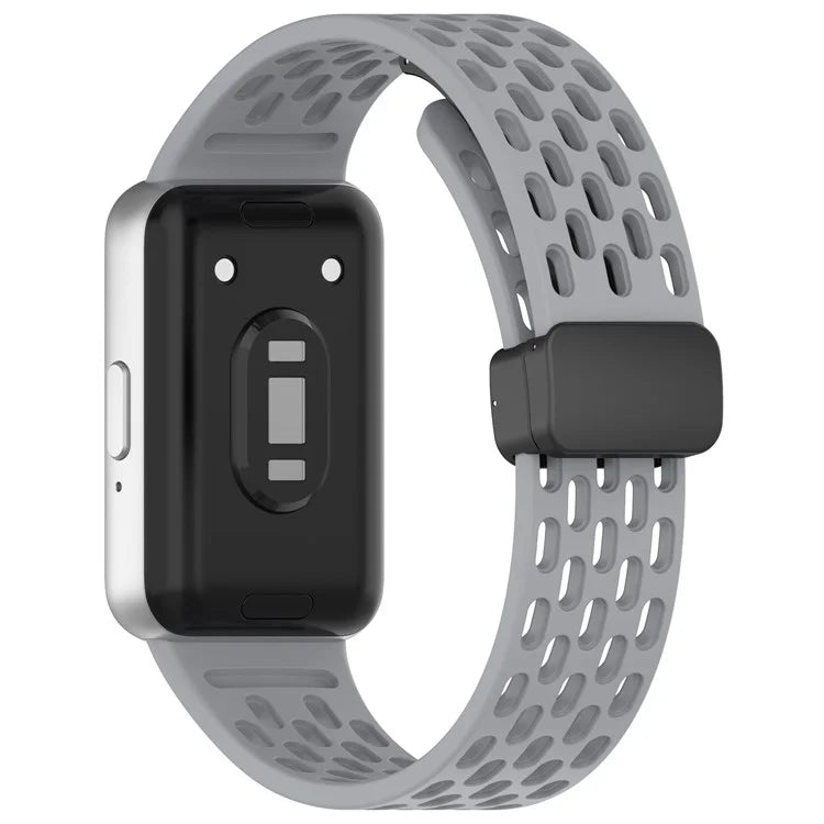 Wrist Band for Samsung Galaxy Fit3 R930 Magnetic Silicone Smartwatch Bracelet Strap