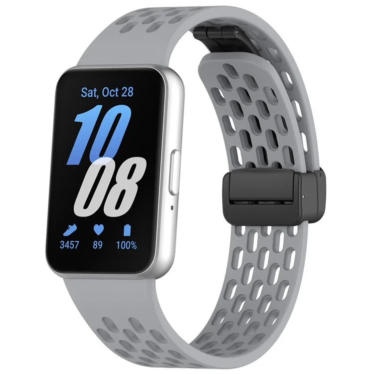 Wrist Band for Samsung Galaxy Fit3 R930 Magnetic Silicone Smartwatch Bracelet Strap