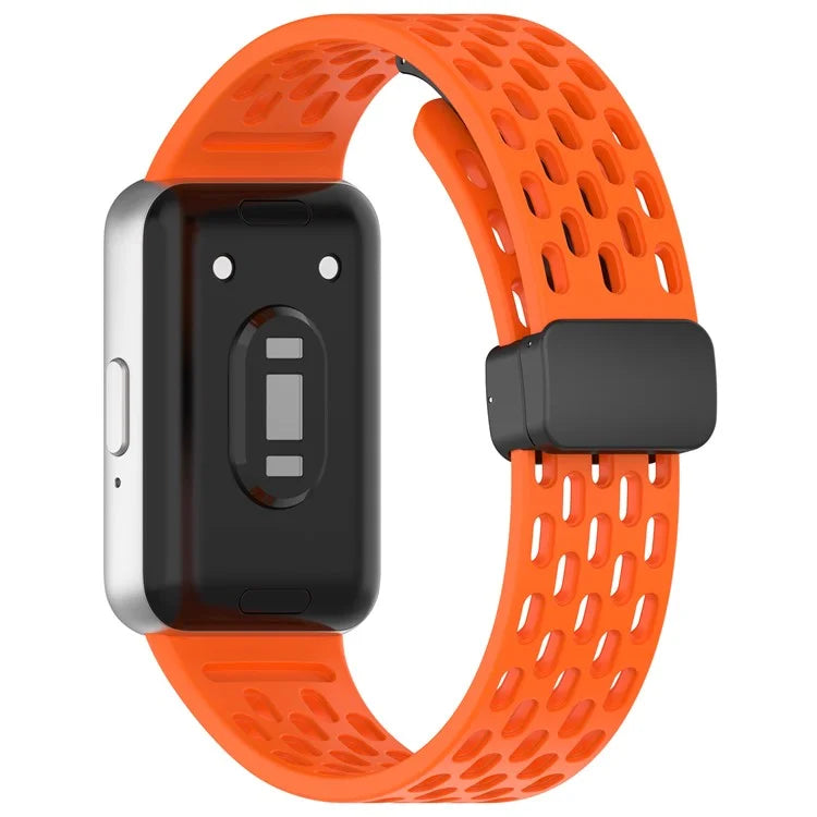 Wrist Band for Samsung Galaxy Fit3 R930 Magnetic Silicone Smartwatch Bracelet Strap