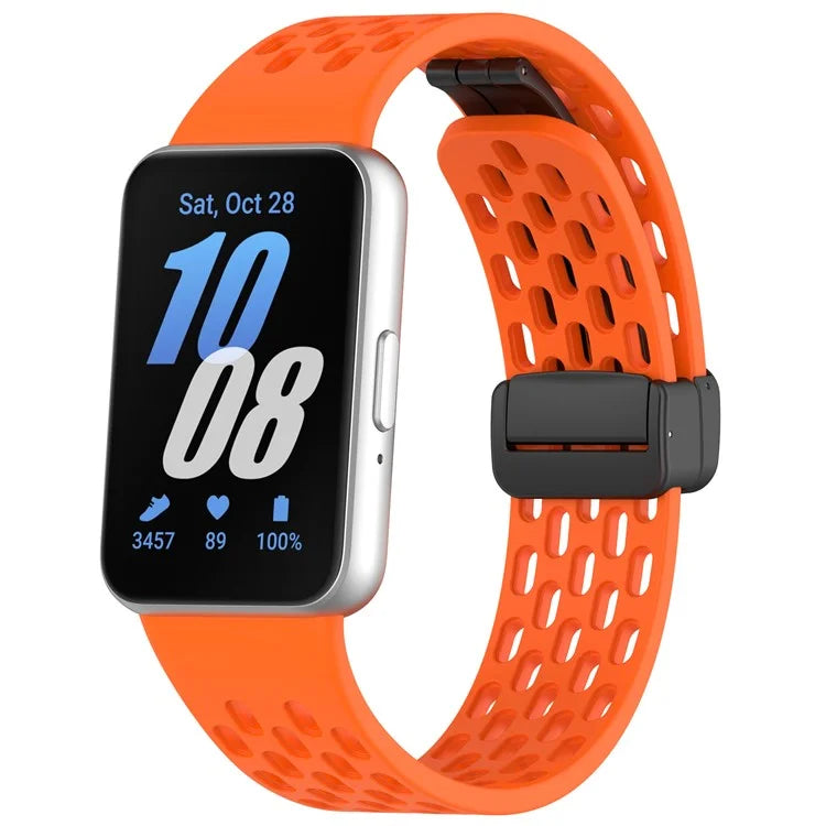 Wrist Band for Samsung Galaxy Fit3 R930 Magnetic Silicone Smartwatch Bracelet Strap