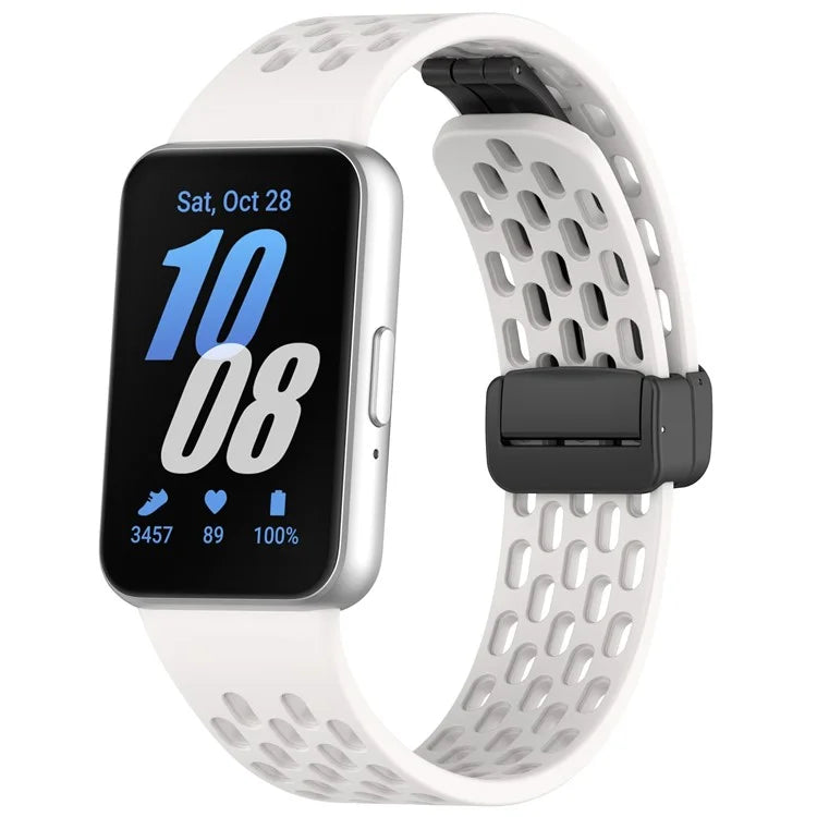 Wrist Band for Samsung Galaxy Fit3 R930 Magnetic Silicone Smartwatch Bracelet Strap