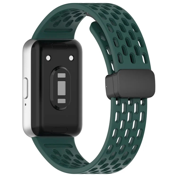 Wrist Band for Samsung Galaxy Fit3 R930 Magnetic Silicone Smartwatch Bracelet Strap