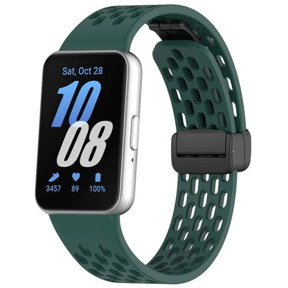 Wrist Band for Samsung Galaxy Fit3 R930 Magnetic Silicone Smartwatch Bracelet Strap