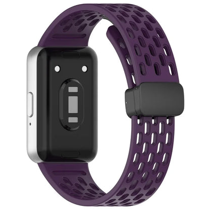 Wrist Band for Samsung Galaxy Fit3 R930 Magnetic Silicone Smartwatch Bracelet Strap