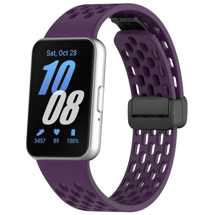 Wrist Band for Samsung Galaxy Fit3 R930 Magnetic Silicone Smartwatch Bracelet Strap