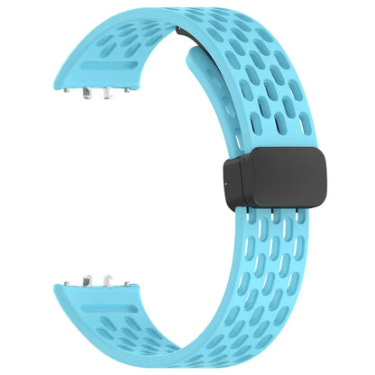 Wrist Band for Samsung Galaxy Fit3 R930 Magnetic Silicone Smartwatch Bracelet Strap
