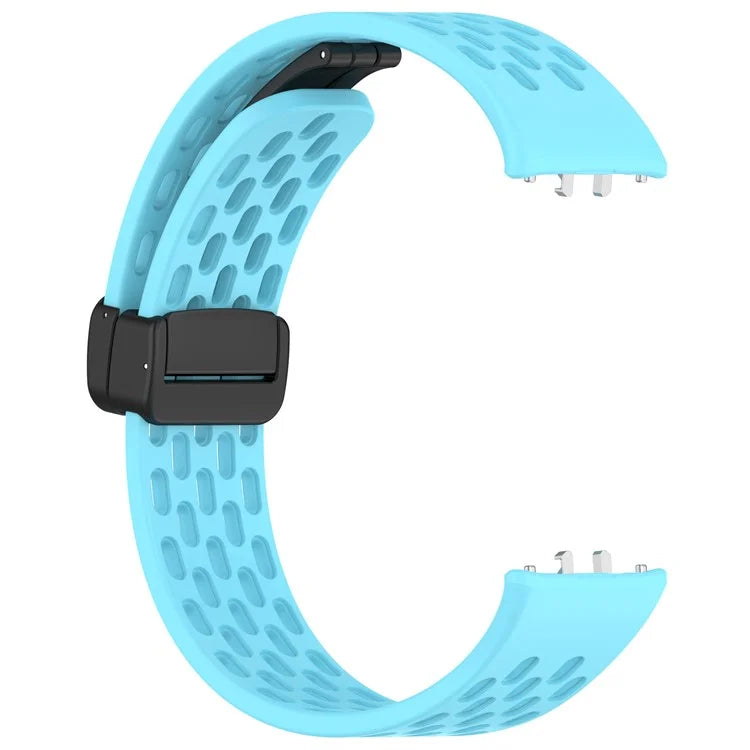 Wrist Band for Samsung Galaxy Fit3 R930 Magnetic Silicone Smartwatch Bracelet Strap