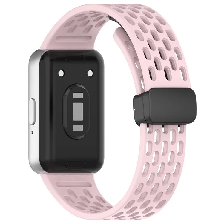 Wrist Band for Samsung Galaxy Fit3 R930 Magnetic Silicone Smartwatch Bracelet Strap