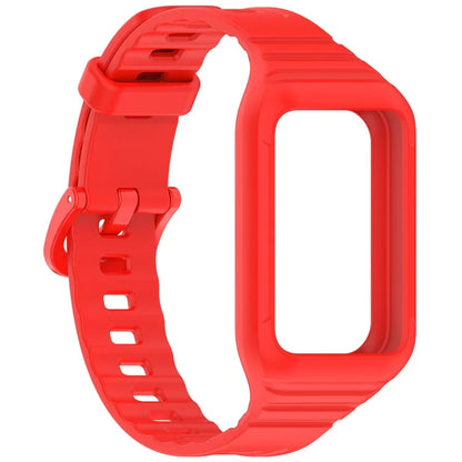 For Honor Band 9 Replacement Watch Band Silicone Strap with Protective Case