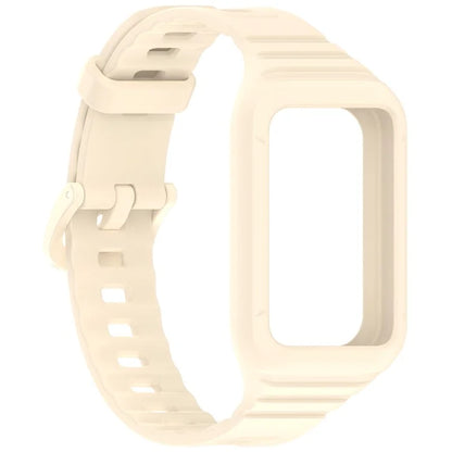 For Honor Band 9 Replacement Watch Band Silicone Strap with Protective Case
