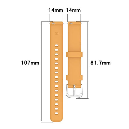 For Garmin Lily 2 Smart Watch Strap Replacement Adjustable Silicone Band