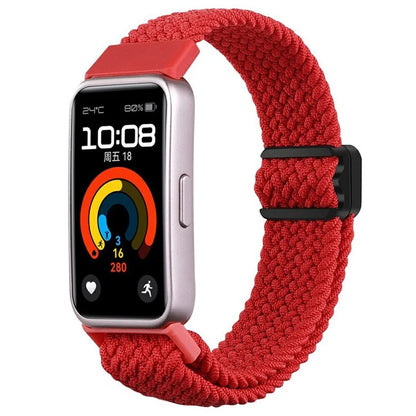For Huawei Band 8 / Band 8 NFC / Band 9 / Band 9 NFC Wrist Band Magnetic Buckle Nylon Braided Smartwatch Strap
