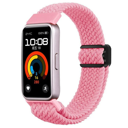 For Huawei Band 8 / Band 8 NFC / Band 9 / Band 9 NFC Wrist Band Magnetic Buckle Nylon Braided Smartwatch Strap