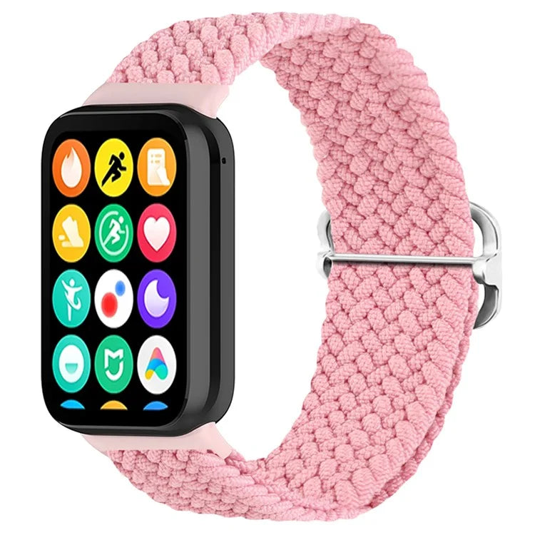 For Xiaomi Redmi Watch 4 Braided Band Adjustable Replacement Nylon Watch Strap