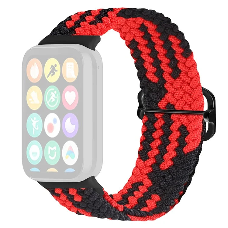 For Xiaomi Redmi Watch 4 Braided Band Adjustable Replacement Nylon Watch Strap