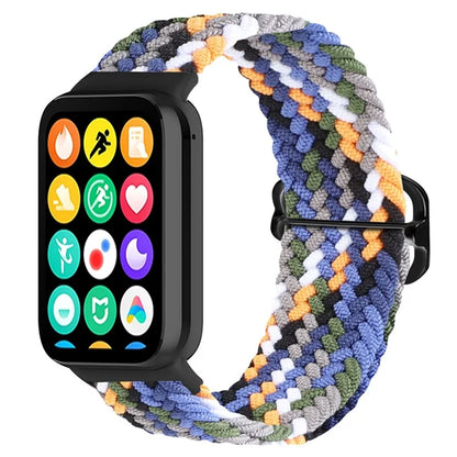For Xiaomi Redmi Watch 4 Braided Band Adjustable Replacement Nylon Watch Strap