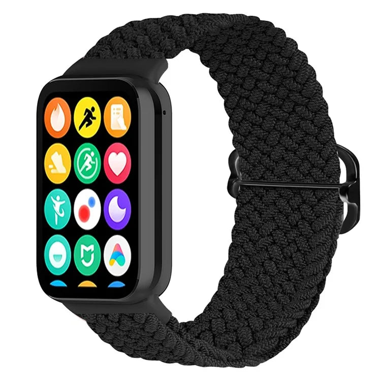 For Xiaomi Redmi Watch 4 Braided Band Adjustable Replacement Nylon Watch Strap