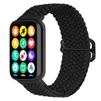 For Xiaomi Redmi Watch 4 Braided Band Adjustable Replacement Nylon Watch Strap