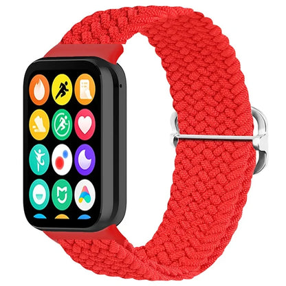 For Xiaomi Redmi Watch 4 Braided Band Adjustable Replacement Nylon Watch Strap