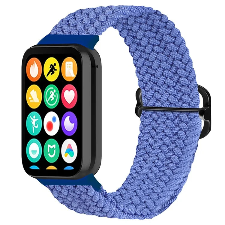 For Xiaomi Redmi Watch 4 Braided Band Adjustable Replacement Nylon Watch Strap