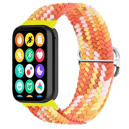 For Xiaomi Redmi Watch 4 Braided Band Adjustable Replacement Nylon Watch Strap
