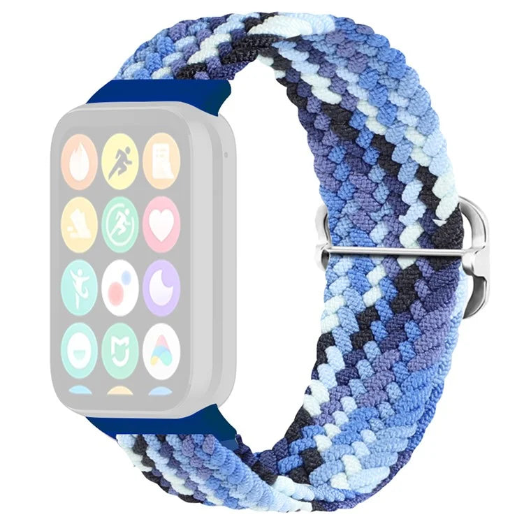 For Xiaomi Redmi Watch 4 Braided Band Adjustable Replacement Nylon Watch Strap