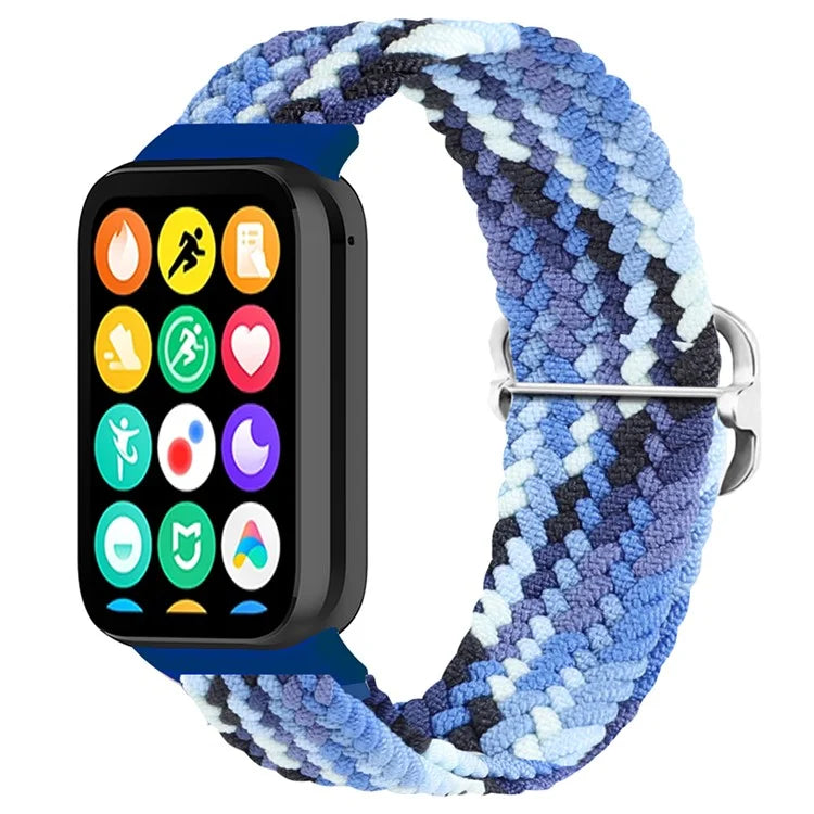 For Xiaomi Redmi Watch 4 Braided Band Adjustable Replacement Nylon Watch Strap