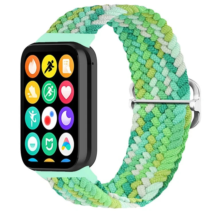 For Xiaomi Redmi Watch 4 Braided Band Adjustable Replacement Nylon Watch Strap