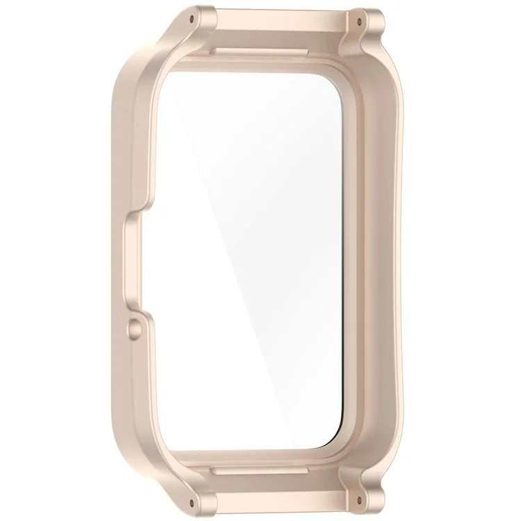 For Samsung Galaxy Fit3 Magnetic Watch Strap Frame Case Tempered Glass Screen Film
