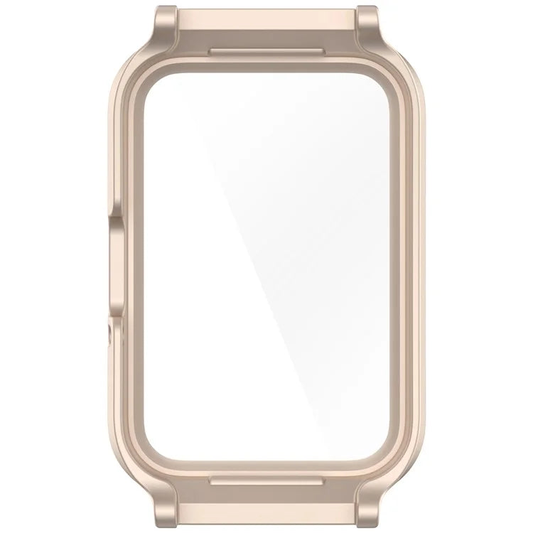 For Samsung Galaxy Fit3 Magnetic Watch Strap Frame Case Tempered Glass Screen Film