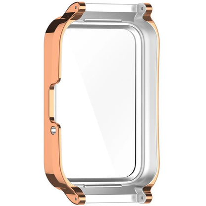 For Samsung Galaxy Fit3 Magnetic Watch Strap Frame Case Tempered Glass Screen Film