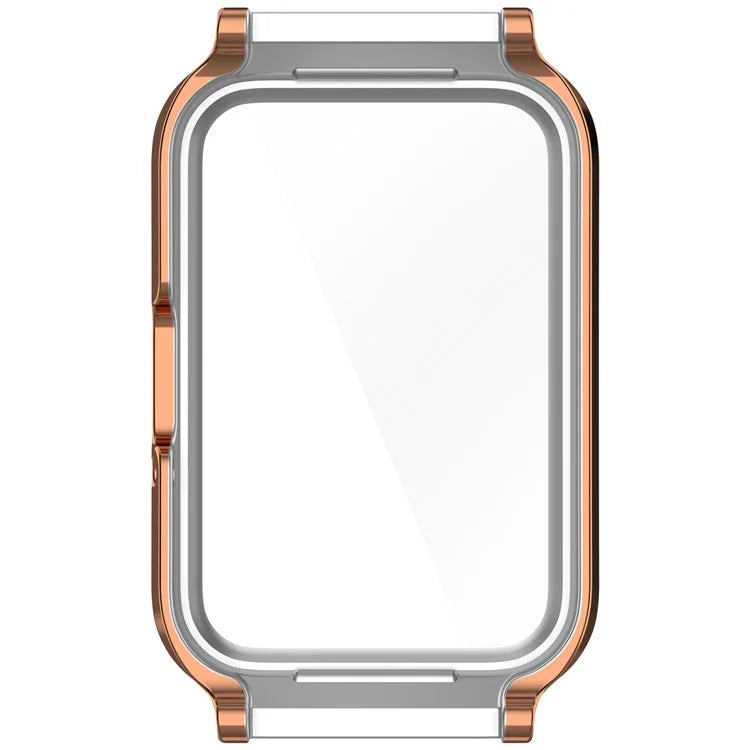 For Samsung Galaxy Fit3 Magnetic Watch Strap Frame Case Tempered Glass Screen Film