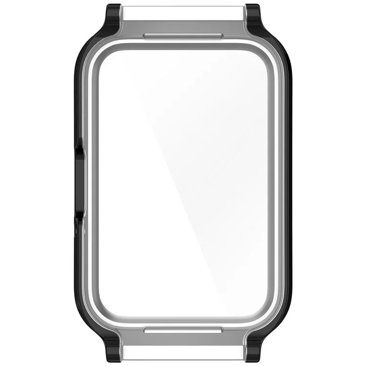 For Samsung Galaxy Fit3 Magnetic Watch Strap Frame Case Tempered Glass Screen Film