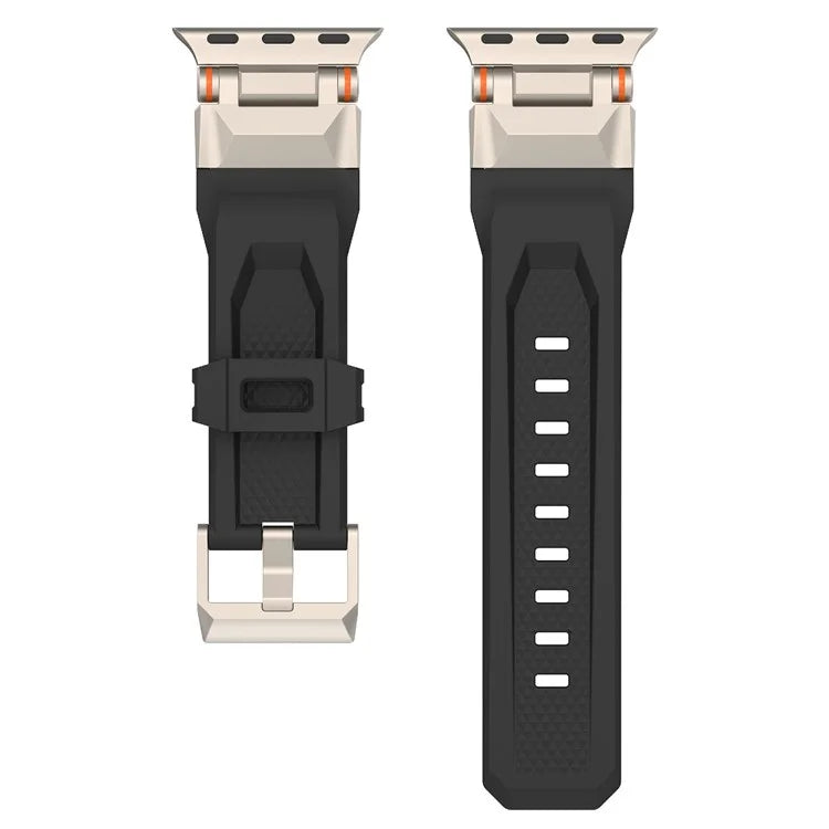 For Apple Watch Ultra 2 Ultra 49mm / Series 9 8 7 45mm / 6 5 4 SE (2022) SE (2023) SE 44mm / 3 2 1 42mm Watch Strap TPU Band